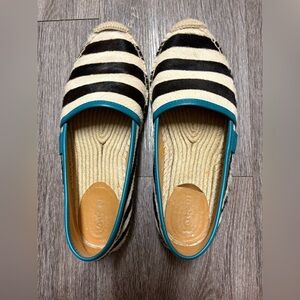 GUCCI Stripes Espadrilles - 6.5